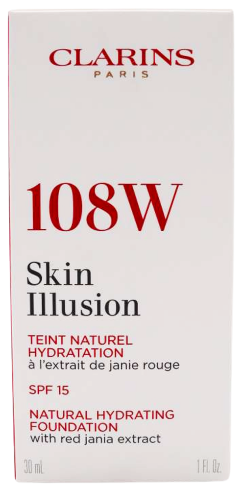 Clarins Skin Illusion Natural Hydrating Foundation